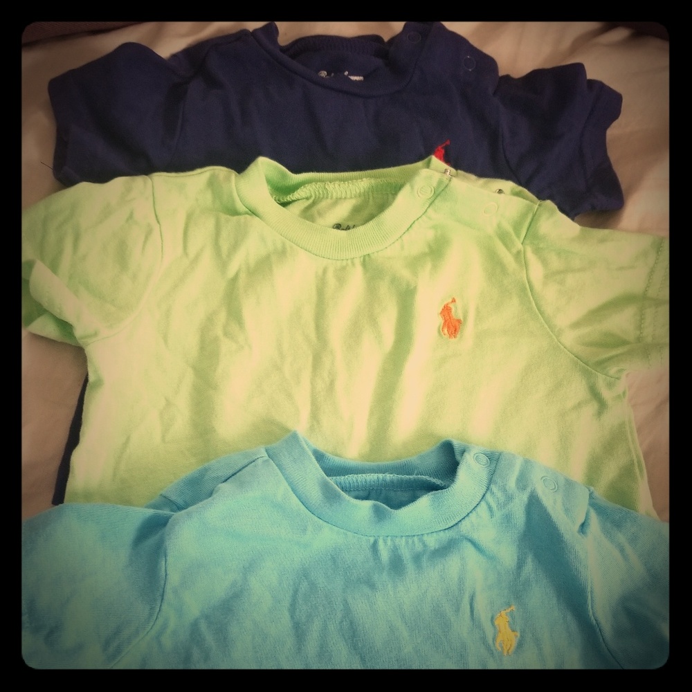 Boys 3m Polo T-shirts.